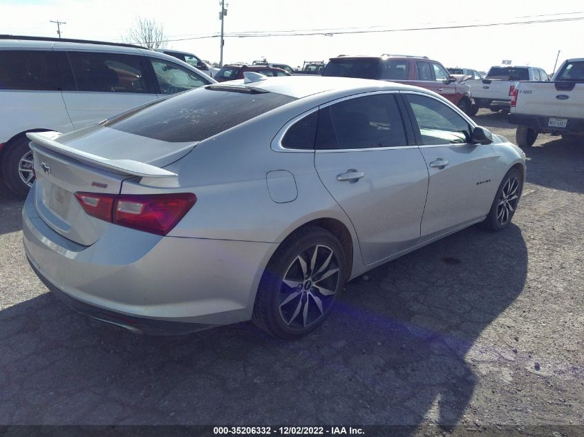 2020 CHEVROLET MALIBU RS VIN: 1G1ZG5ST9LF148889