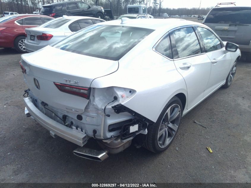 2021 ACURA TLX W/ADVANCE PACKAGE VIN: 19UUB6F62MA005373