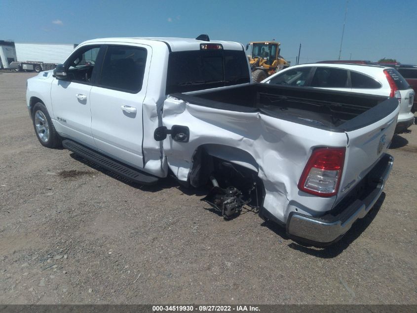 2021 RAM 1500 LONE STAR VIN: 1C6SRFFT3MN744677