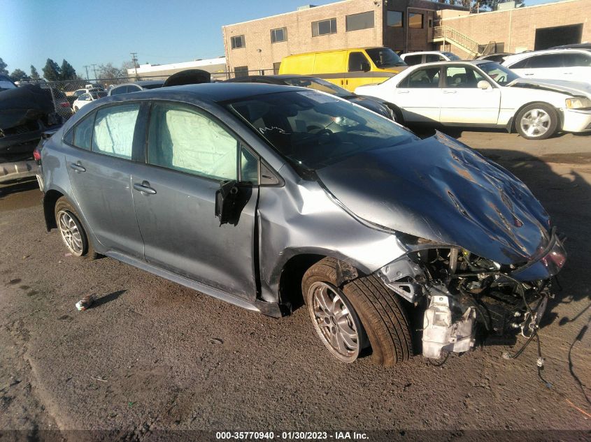 2022 TOYOTA COROLLA HYBRID LE VIN: JTDEAMDE5NJ035683