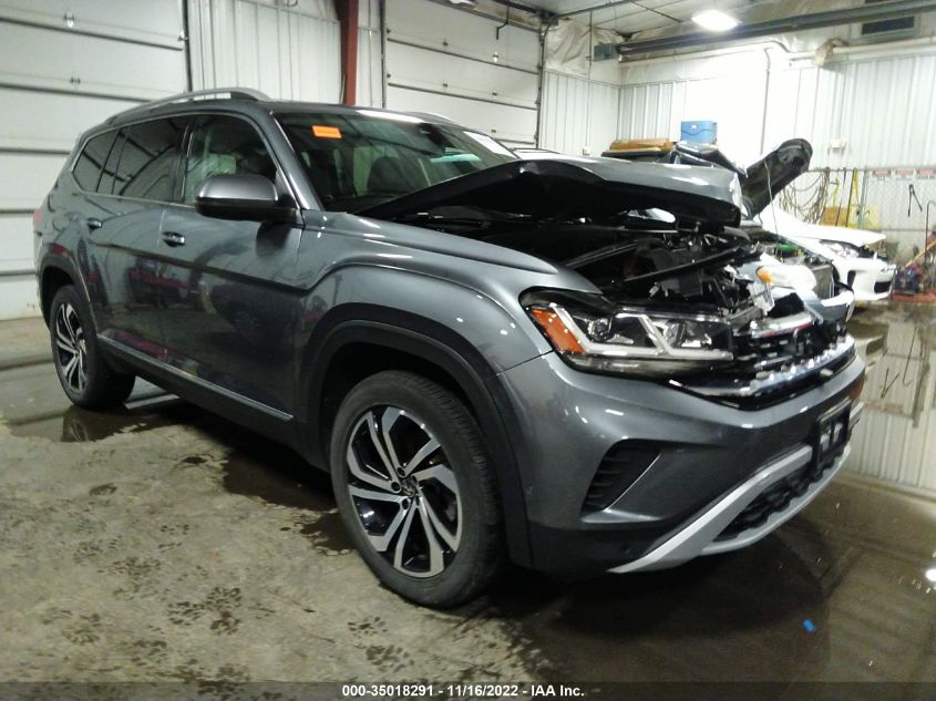 2021 VOLKSWAGEN ATLAS 3.6L V6 SEL PREMIUM VIN: 1V2TR2CA8MC511249