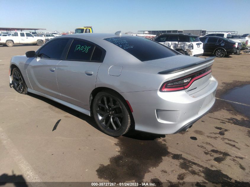 2021 DODGE CHARGER R/T VIN: 2C3CDXCT2MH671191