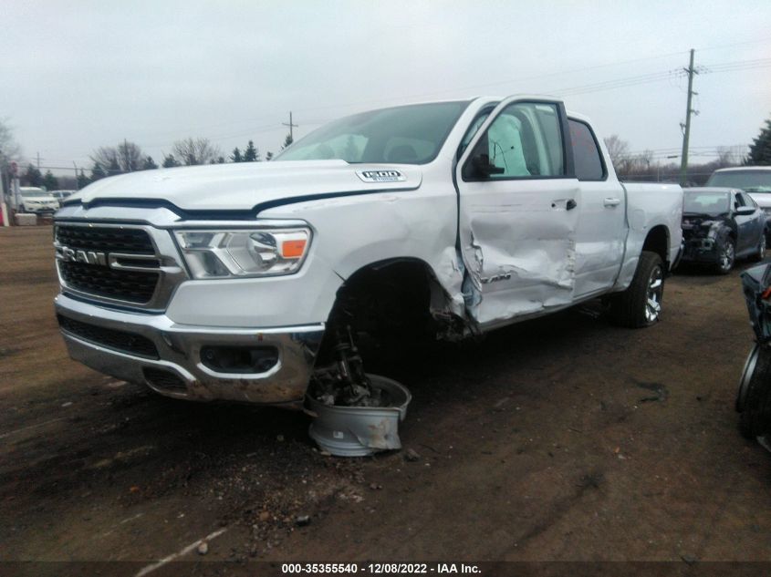 2022 RAM 1500 VIN: 1C6RRFFG6NN296096