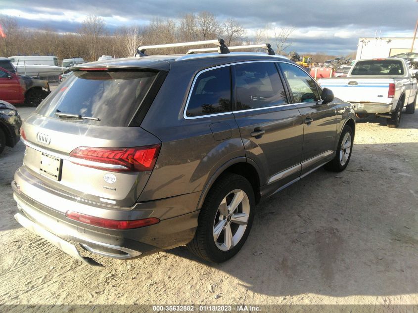 2021 AUDI Q7 PREMIUM VIN: WA1AJAF78MD028892