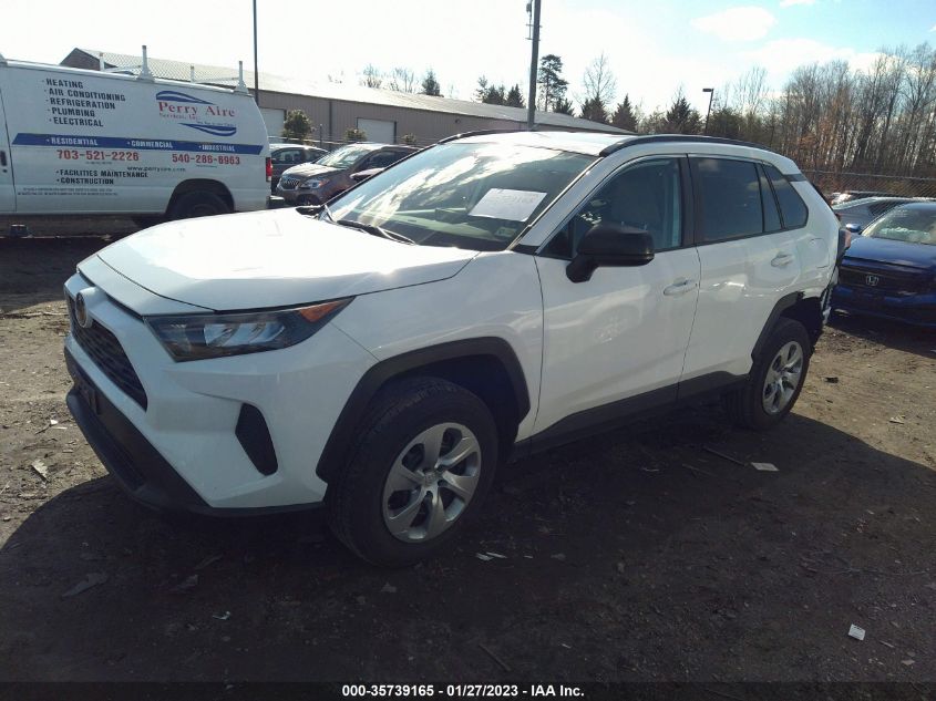 2021 TOYOTA RAV4 LE VIN: 2T3H1RFV0MW180556