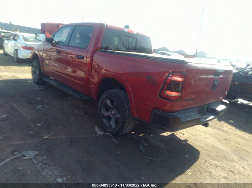 2022 RAM 1500 BIG HORN VIN: 1C6RRFFG7NN245254