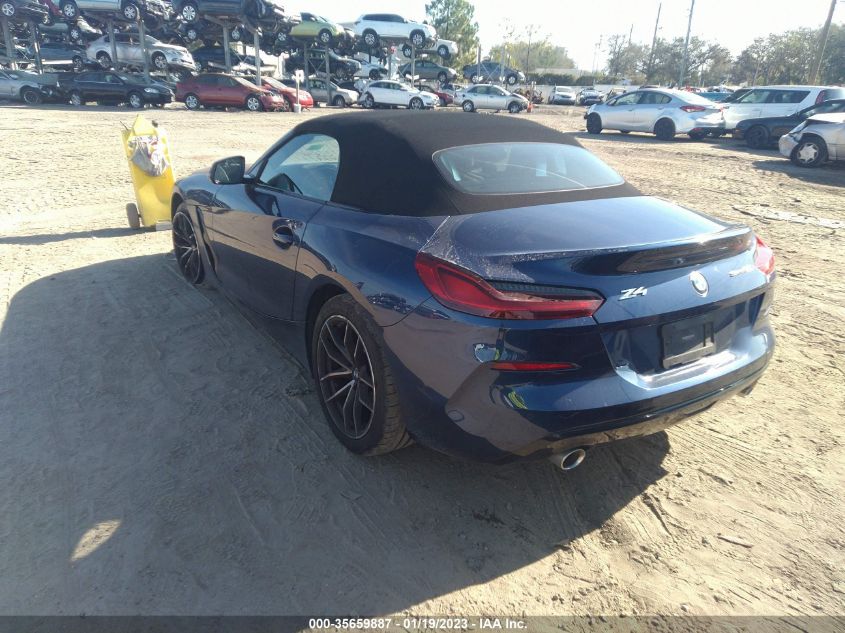 2021 BMW Z4 SDRIVE30I VIN: WBAHF3C02MWX18261