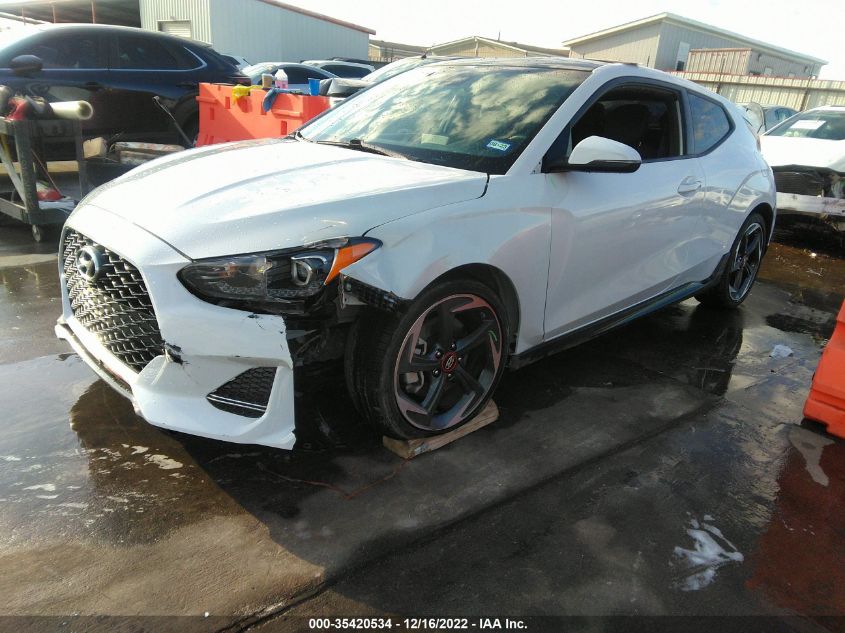 2020 HYUNDAI VELOSTER TURBO VIN: KMHTH6AB8LU027562
