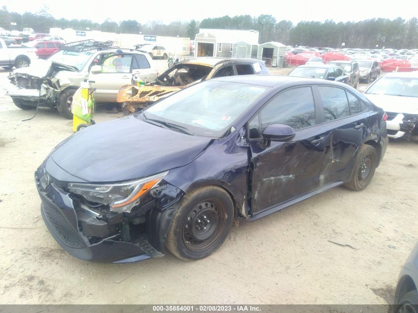 2022 TOYOTA COROLLA LE VIN: 5YFEPMAEXNP328428