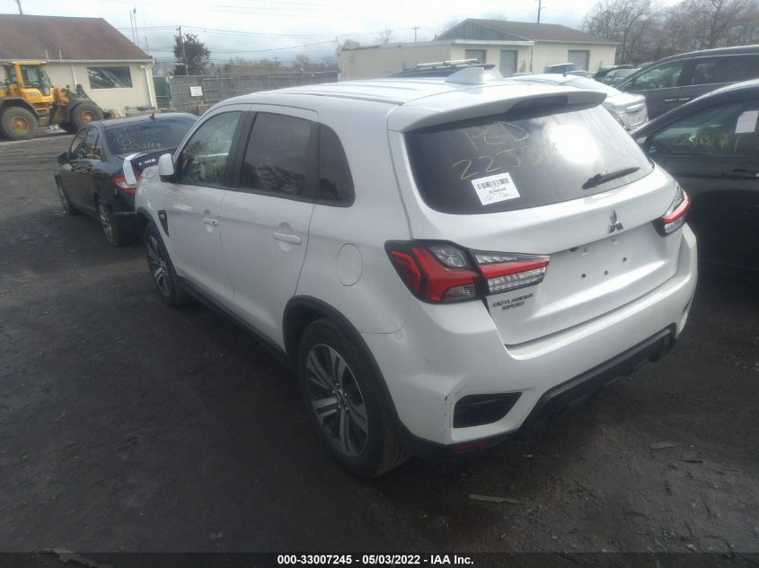 2020 MITSUBISHI OUTLANDER SPORT ES 2.0/SE 2.0 VIN: JA4AR3AUXLU027629