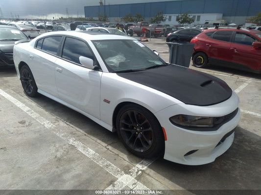 2022 DODGE CHARGER SCAT PACK VIN: 2C3CDXGJ5NH166563