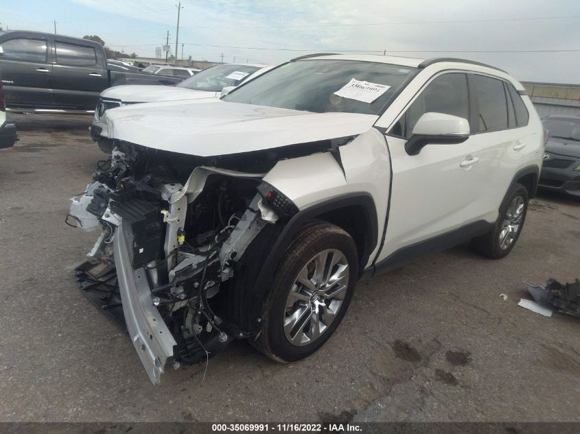 2021 TOYOTA RAV4 XLE PREMIUM VIN: 2T3C1RFV0MW112073