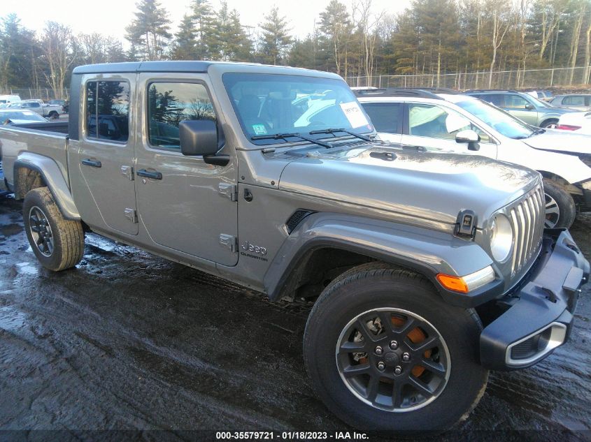 2022 JEEP GLADIATOR OVERLAND VIN: 1C6HJTFG9NL104778