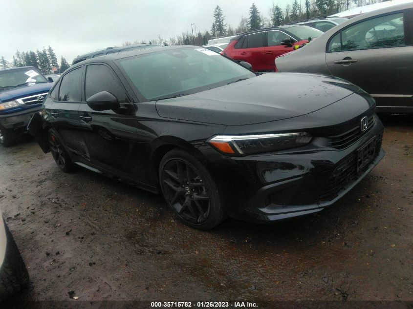 2022 HONDA CIVIC SEDAN SPORT VIN: 2HGFE2F53NH504430