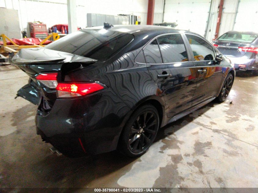 2022 TOYOTA COROLLA SE/SE NIGHTSHADE/APEX SE VIN: 5YFS4MCEXNP106058