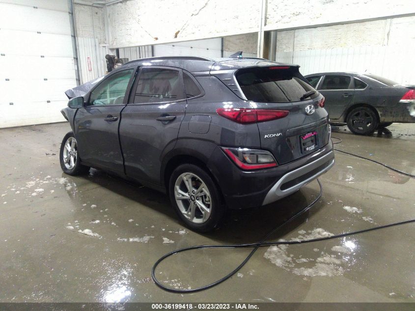 2023 HYUNDAI KONA SEL VIN: KM8K6CAB6PU987243