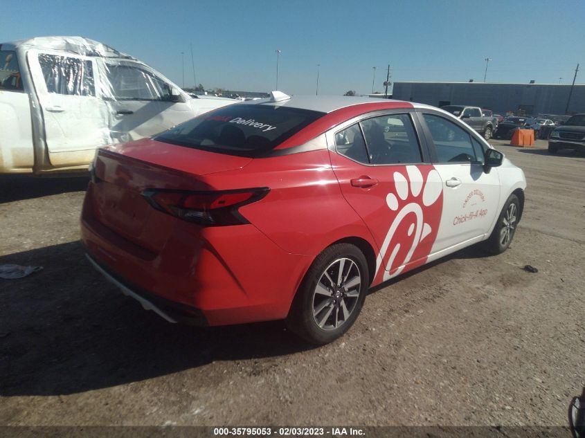 2022 NISSAN VERSA SV VIN: 3N1CN8EV2NL852218