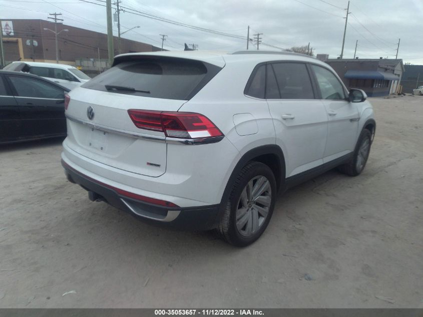 2022 VOLKSWAGEN ATLAS CROSS SPORT 3.6L V6 SE W/TECHNOLOGY VIN: 1V2KE2CA4NC216528