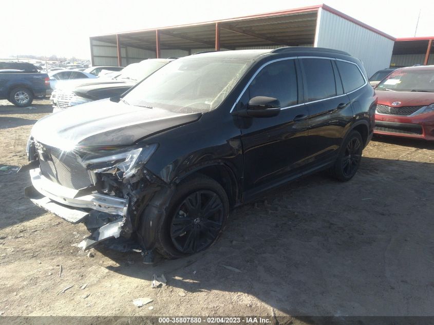 2021 HONDA PILOT SPECIAL EDITION VIN: 5FNYF6H27MB007786