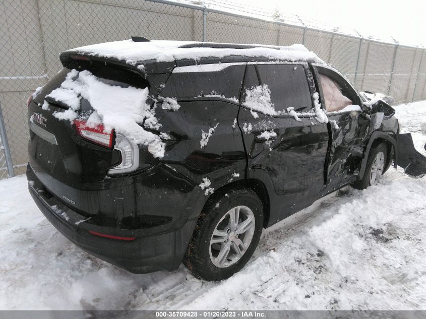 2022 GMC TERRAIN SLE VIN: 3GKALTEV4NL252849