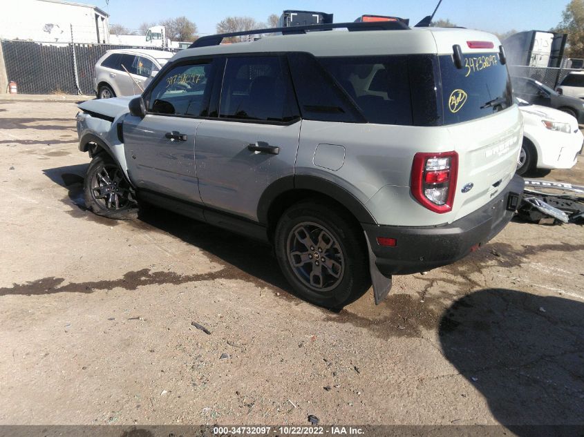 2022 FORD BRONCO SPORT BIG BEND VIN: 3FMCR9B66NRD24260