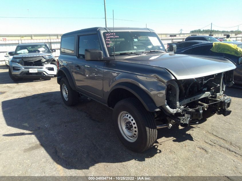 2022 FORD BRONCO BASE/BIG BEND VIN: 1FMDE5AH2NLB06116