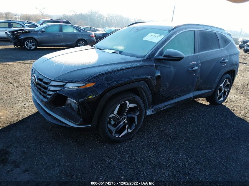 2022 HYUNDAI TUCSON SEL VIN: 5NMJFCAE1NH041467