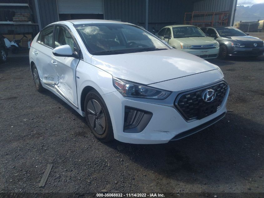 2020 HYUNDAI IONIQ HYBRID SE VIN: KMHC75LC0LU235146
