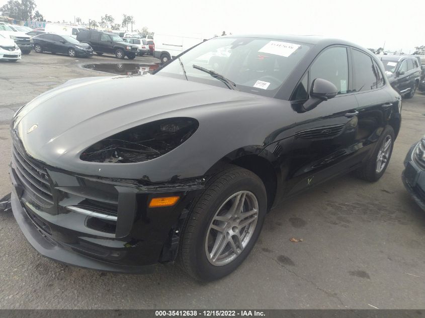 2021 PORSCHE MACAN VIN: WP1AA2A56MLB15003