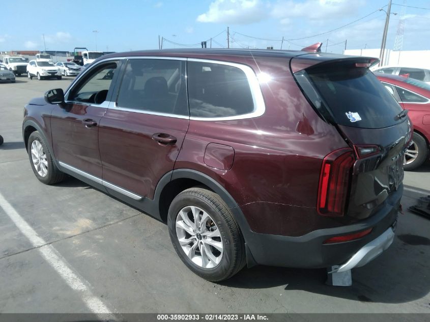 2022 KIA TELLURIDE LX VIN: 5XYP24HC0NG198756