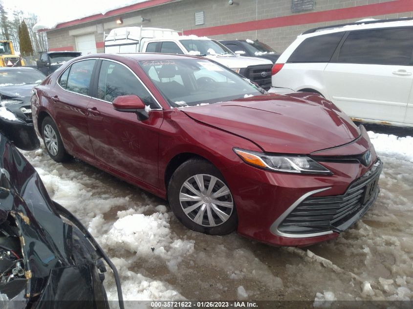 2022 TOYOTA CAMRY HYBRID LE VIN: 4T1C31AK6NU576567