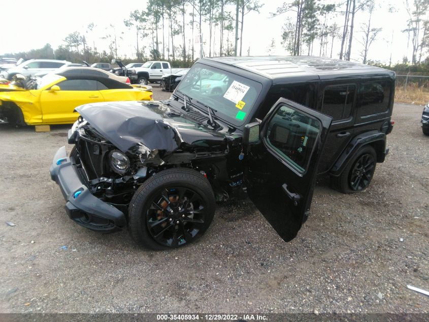 2023 JEEP WRANGLER 4XE SAHARA VIN: 1C4JJXP69PW555962