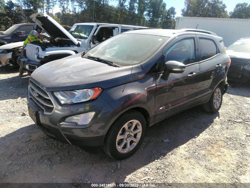 2020 FORD ECOSPORT SE VIN: MAJ6S3GL3LC317804