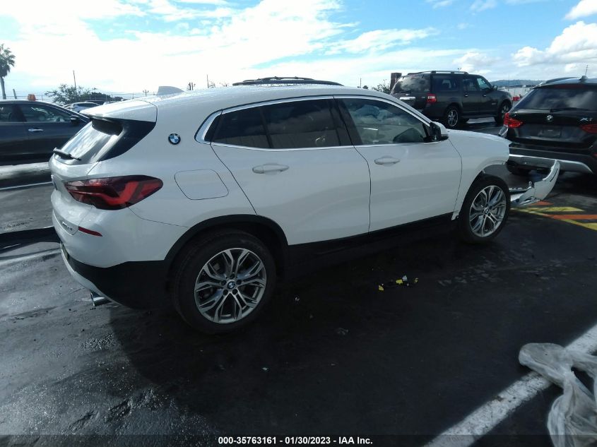 2021 BMW X2 SDRIVE28I VIN: WBXYH9C09M5S50604