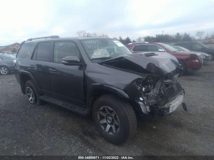 2021 TOYOTA 4RUNNER TRD OFF ROAD PREMIUM VIN: JTERU5JR3M5858850