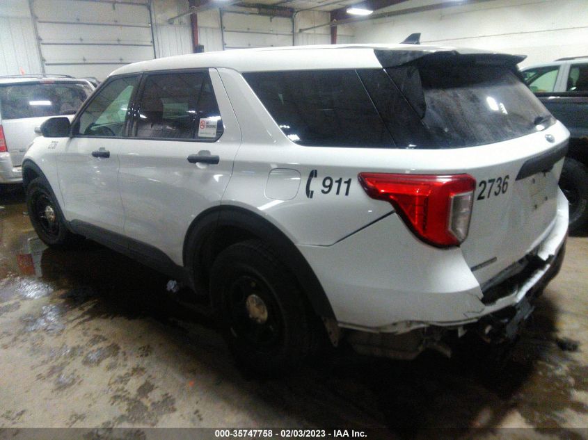2021 FORD POLICE INTERCEPTOR VIN: 1FM5K8AB7MGA18843