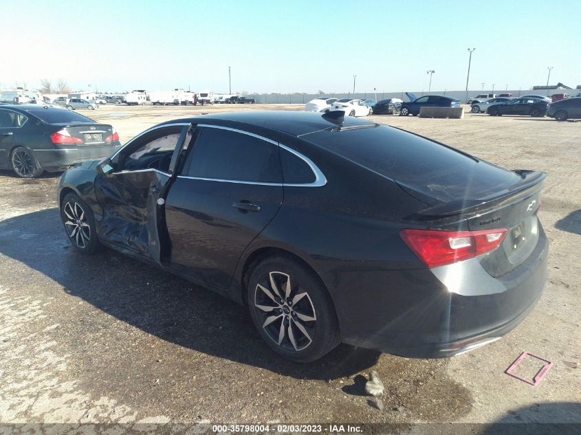 2022 CHEVROLET MALIBU RS VIN: 1G1ZG5ST5NF213644