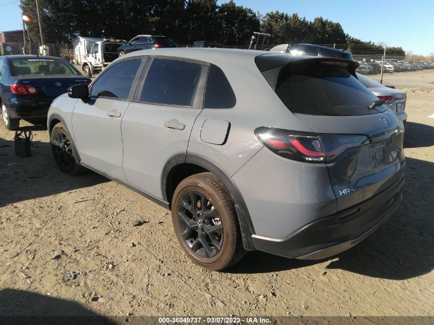 2023 HONDA HR-V SPORT VIN: 3CZRZ2H55PM701191