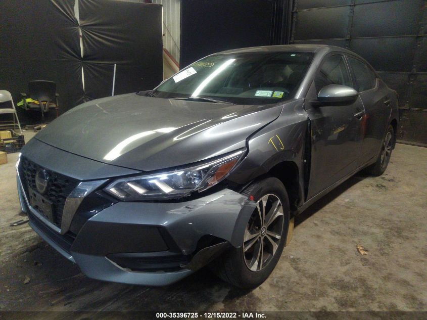 2021 NISSAN SENTRA SV VIN: 3N1AB8CV3MY241215