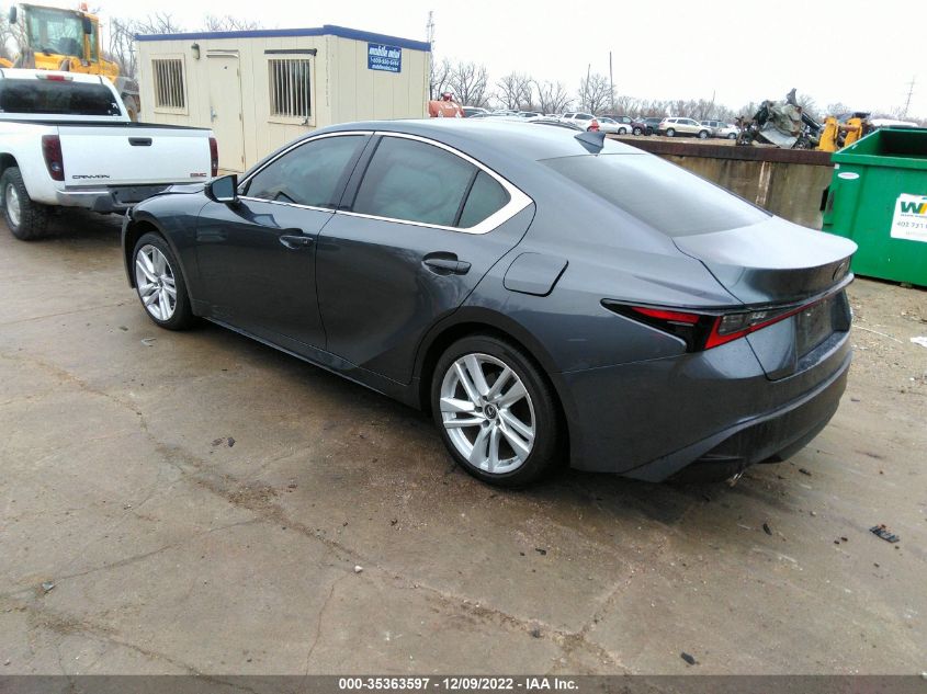 2022 LEXUS IS IS 300 VIN: JTHA81F2XN5048481