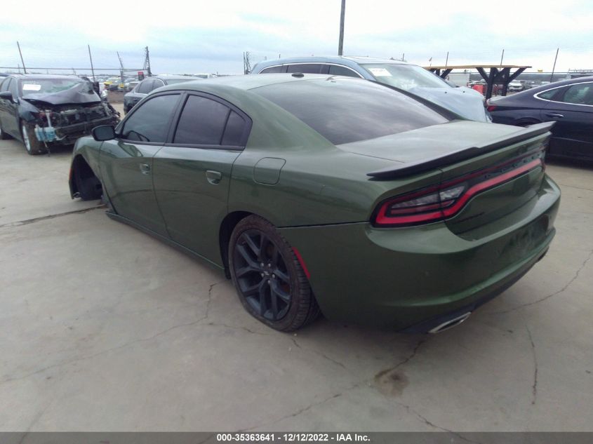 2022 DODGE CHARGER SXT VIN: 2C3CDXBG4NH111078