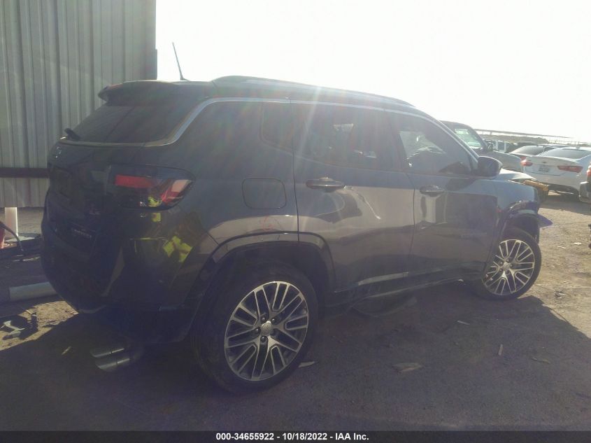 2022 JEEP COMPASS LIMITED VIN: 3C4NJDCB9NT160542