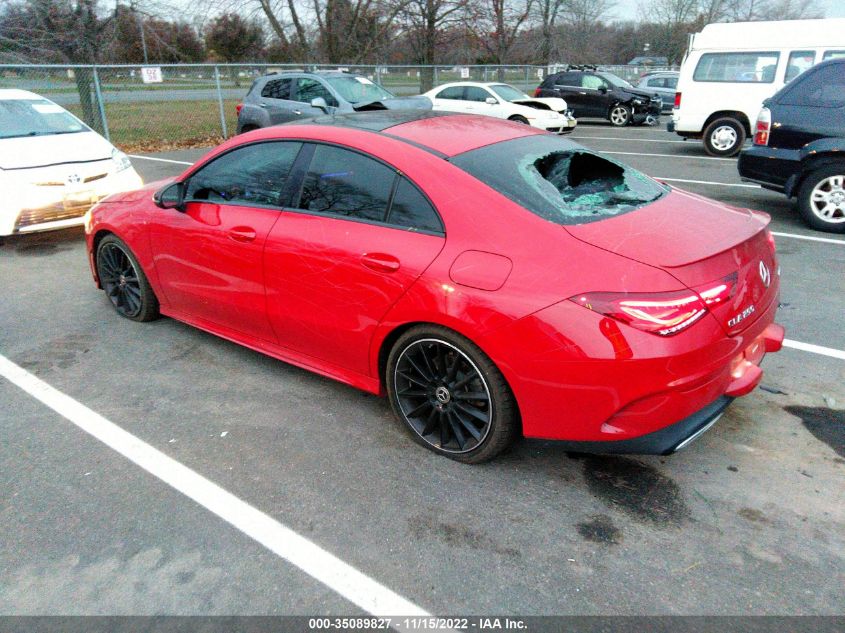 2020 MERCEDES-BENZ CLA CLA 250 VIN: WDD5J4HB3LN079662