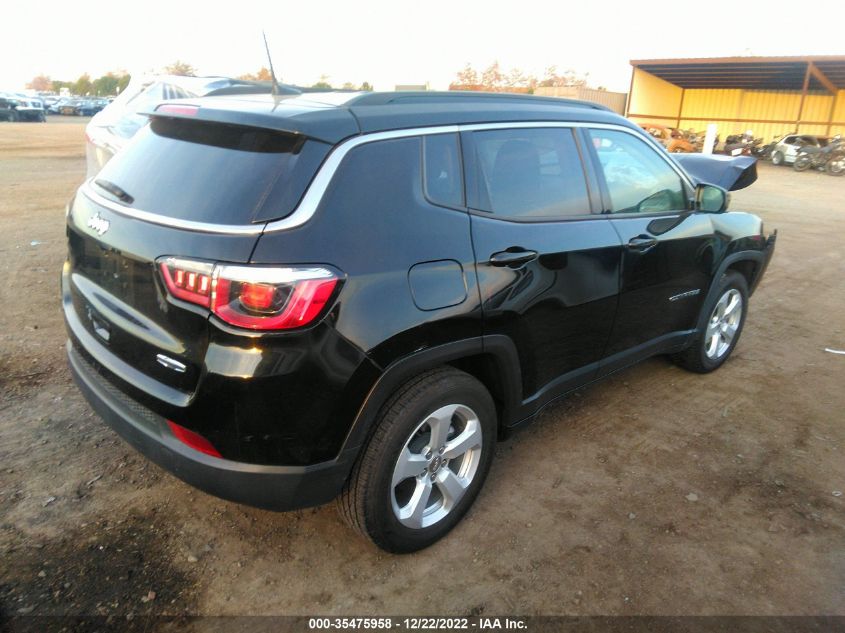 2020 JEEP COMPASS LATITUDE VIN: 3C4NJCBB0LT169445