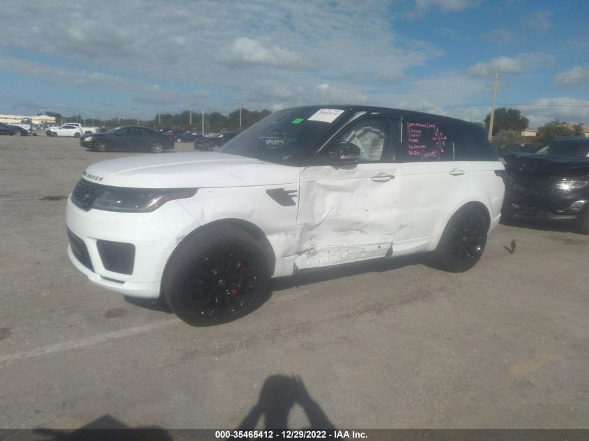 2021 LAND ROVER RANGE ROVER SPORT HST VIN: SALWS2RU4MA750368