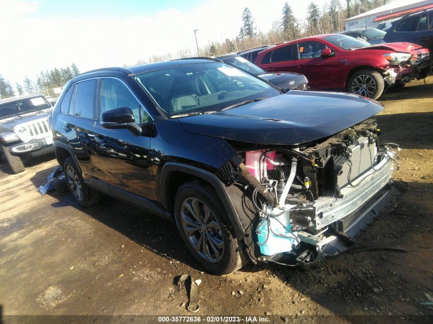 2022 TOYOTA RAV4 HYBRID XLE PREMIUM VIN: 2T3B6RFV3NW033480