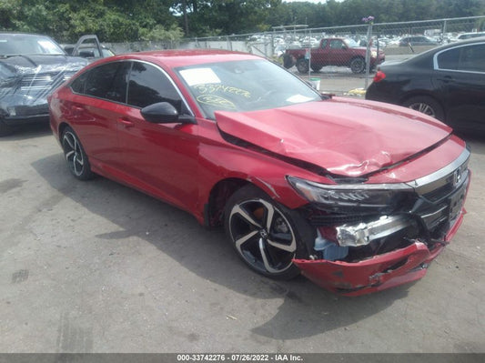 2021 HONDA ACCORD SEDAN SPORT VIN: 1HGCV1F38MA004126