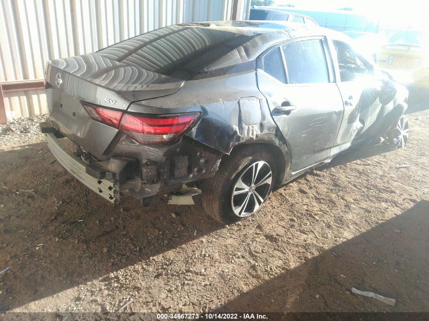 2021 NISSAN SENTRA SV VIN: 3N1AB8CVXMY268525