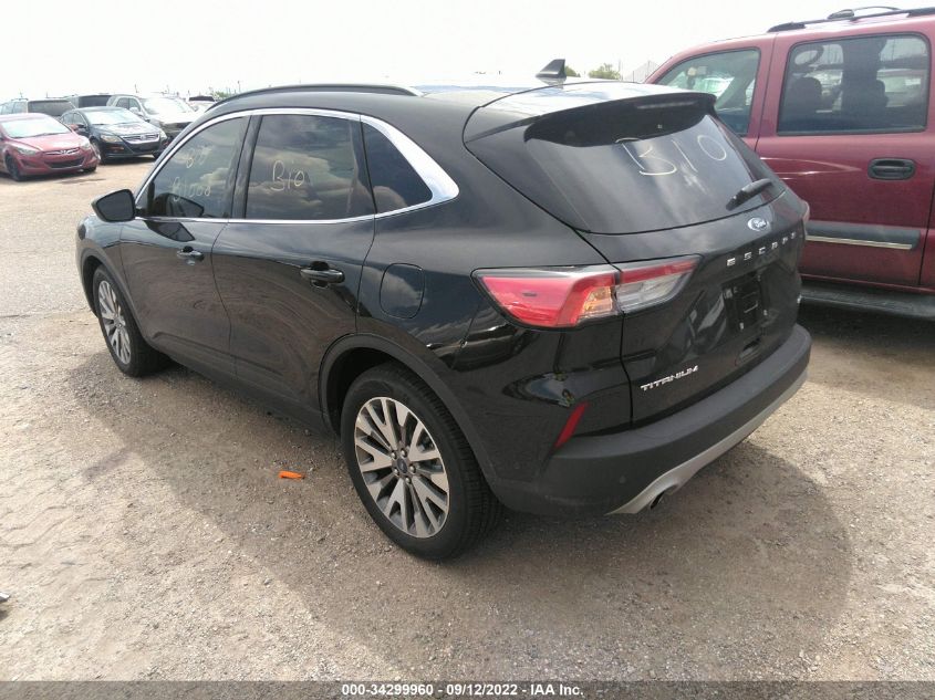 2021 FORD ESCAPE TITANIUM HYBRID VIN: 1FMCU0DZ7MUA78456