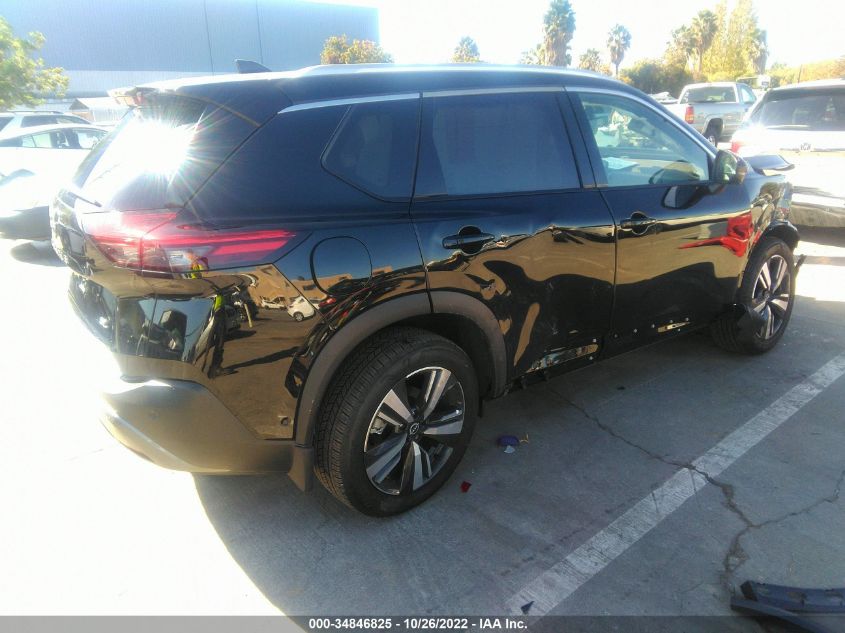 2022 NISSAN ROGUE SL VIN: 5N1BT3CA0NC718719